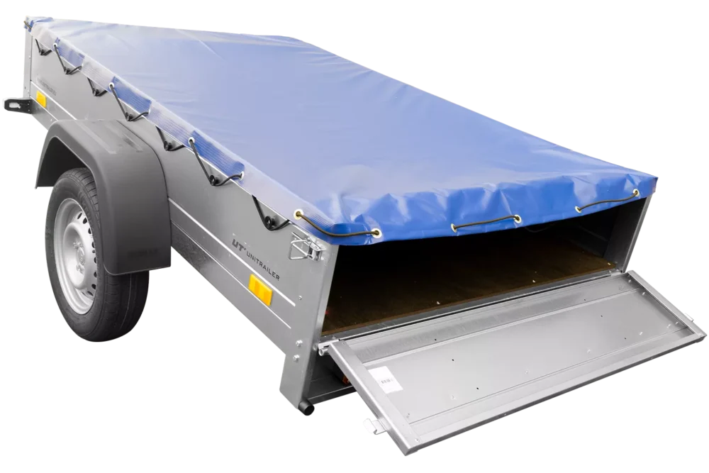 Garden Trailer 201 KIPP mit Flachplane, Stützrad und Planenträgern-Neu