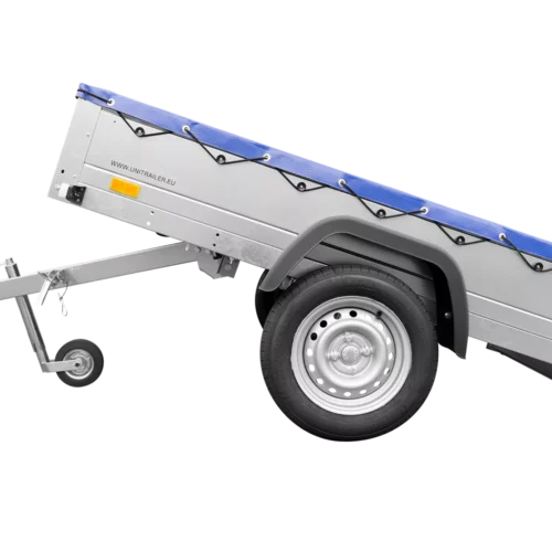 Garden Trailer 201 KIPP mit Flachplane, Stützrad und Planenträgern-Neu