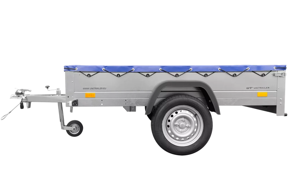 Garden Trailer 201 KIPP mit Flachplane, Stützrad und Planenträgern-Neu