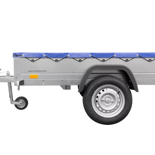 Garden Trailer 201 KIPP mit Flachplane, Stützrad und Planenträgern-Neu
