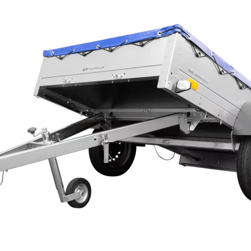 Garden Trailer 201 KIPP mit Flachplane, Stützrad und Planenträgern-Neu