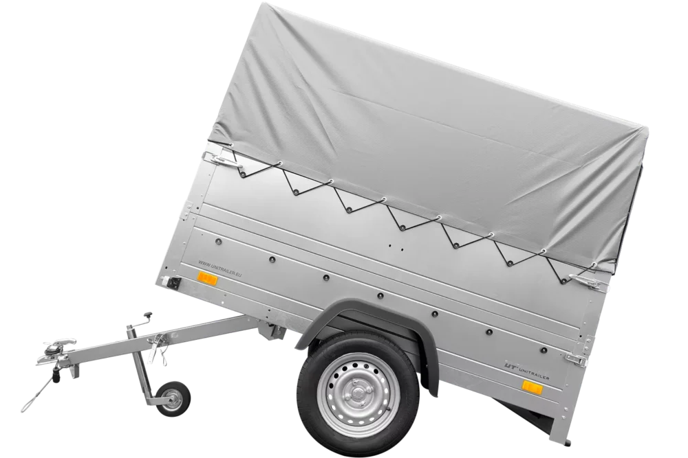 Kipper ungebremst Garden Trailer 200 KIPP mit zusätzlichen Bordwänden, Stützrad, Hochplane und Hochspriegel-Neu