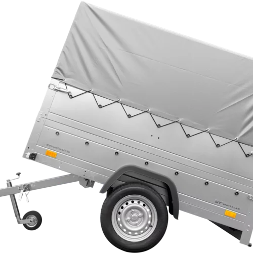 Kipper ungebremst Garden Trailer 200 KIPP mit zusätzlichen Bordwänden, Stützrad, Hochplane und Hochspriegel-Neu