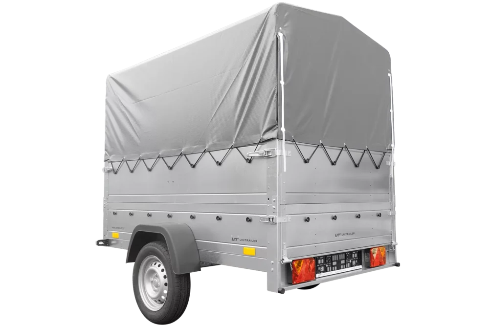 Kipper ungebremst Garden Trailer 200 KIPP mit zusätzlichen Bordwänden, Stützrad, Hochplane und Hochspriegel-Neu