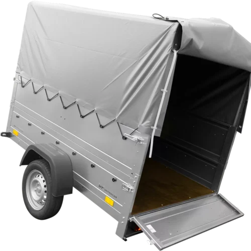 Kipper ungebremst Garden Trailer 200 KIPP mit zusätzlichen Bordwänden, Stützrad, Hochplane und Hochspriegel-Neu