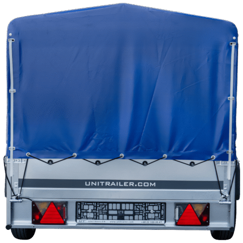 Langer PKW-Anhänger Garden Trailer 264 KIPP mit Hochplane, Spriegel und Stützrad-Neu