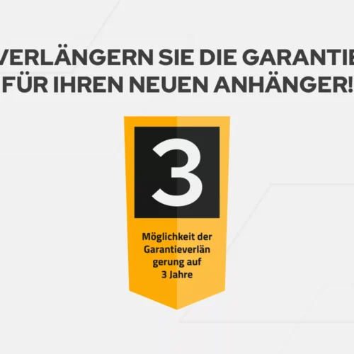 PKW Anhänger 264×150 Unitrailer Garden 265 KIPP mit Flachplanenträger und grauer Plane-Neu