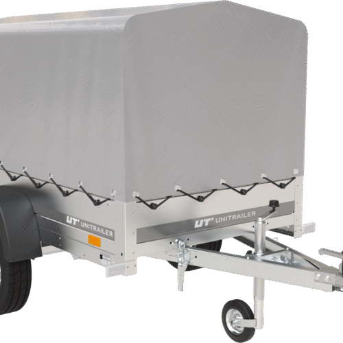 Pkw Anhänger Garden Trailer 201 KIPP mit Stützrad, Hochplane und Hochspriegel-Neu