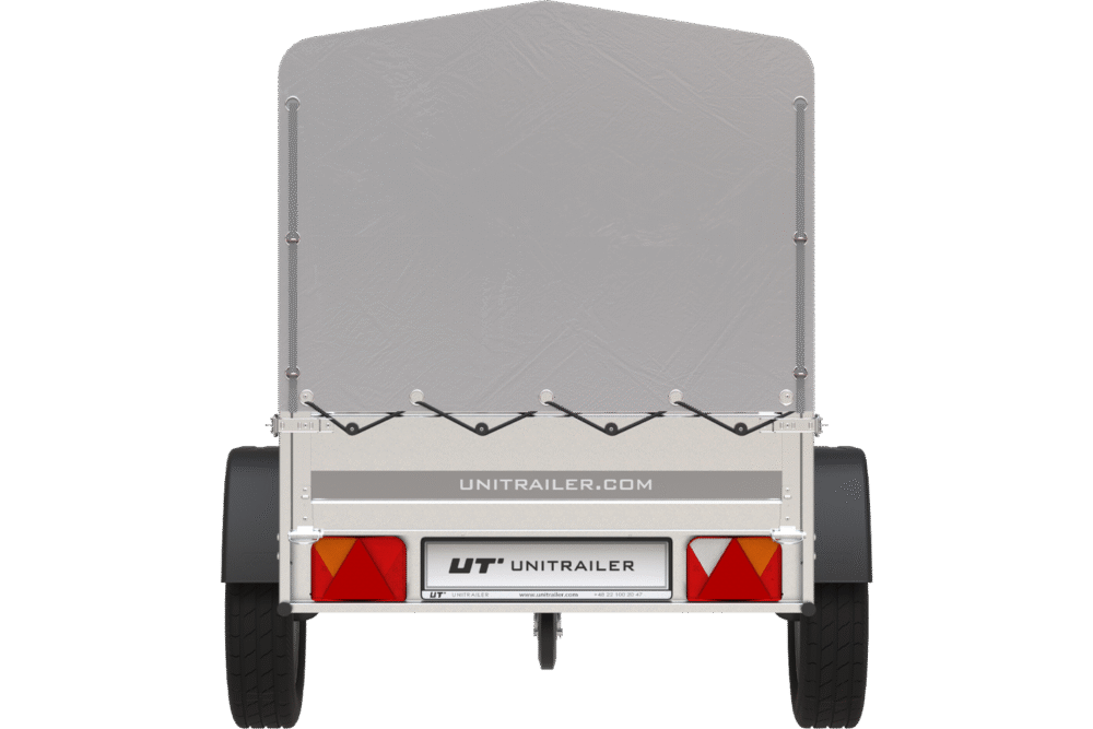 Pkw Anhänger Garden Trailer 201 KIPP mit Stützrad, Hochplane und Hochspriegel-Neu