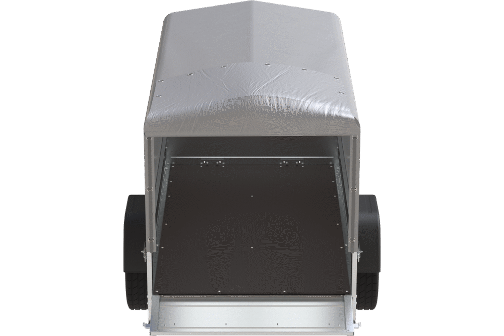 Pkw Anhänger Garden Trailer 201 KIPP mit Stützrad, Hochplane und Hochspriegel-Neu