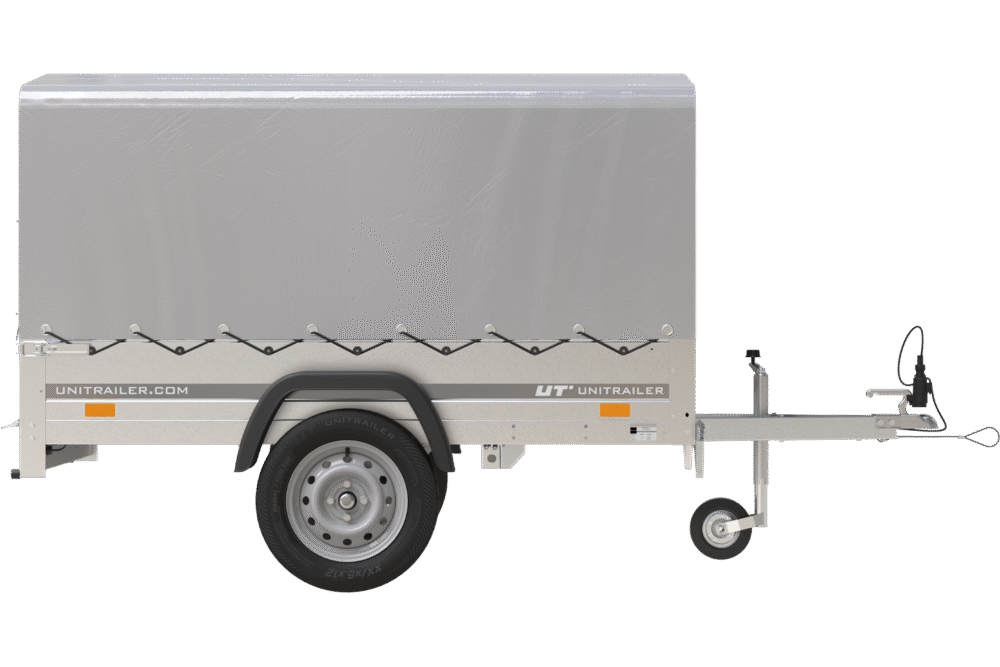 Pkw Anhänger Garden Trailer 201 KIPP mit Stützrad, Hochplane und Hochspriegel-Neu