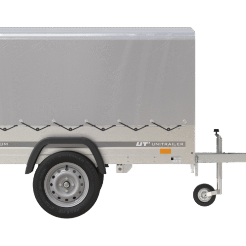 Pkw Anhänger Garden Trailer 201 KIPP mit Stützrad, Hochplane und Hochspriegel-Neu