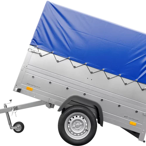 Ungebremster Kipper Garden Trailer 201 KIPP mit zusätzlichen Bordwänden, Stützrad, Hochplane und Hochspriegel-Neu