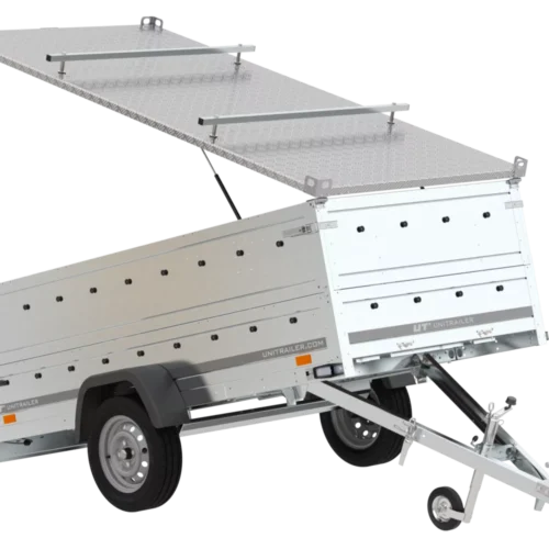 Anhänger Garden Trailer 264 KIPP mit Bordwandaufsatz und Aludeckel-Neu