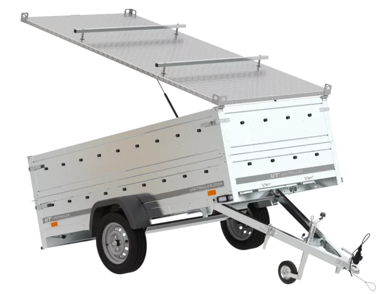 Anhänger Garden Trailer 264 KIPP mit Bordwandaufsatz und Aludeckel-Neu