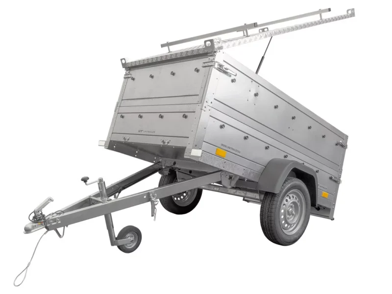 Anhänger mit Deckel Garden Trailer 200 KIPP 200×106 cm 750 kg-Neu