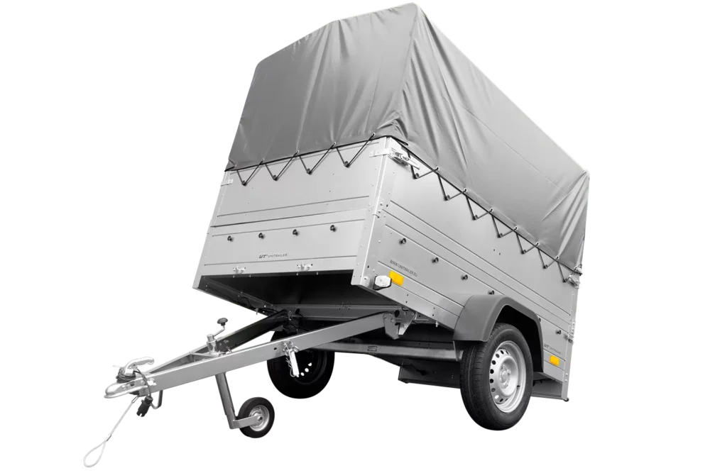 Kipper ungebremst Garden Trailer 200 KIPP mit zusätzlichen Bordwänden, Stützrad, Hochplane und Hochspriegel-Neu