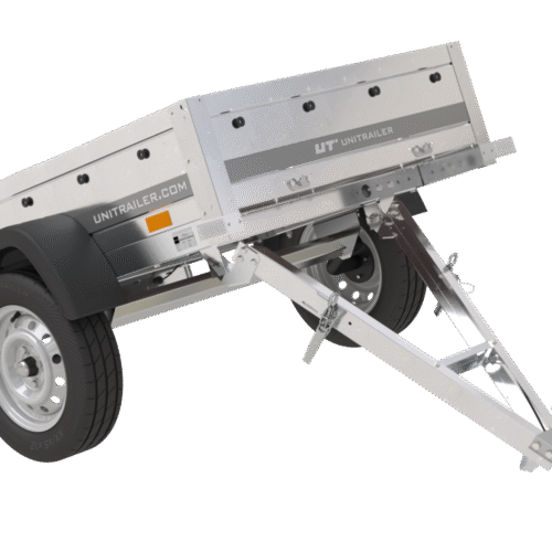 Kleiner Anhänger Garden Trailer 150 KIPP 150×106 cm 750kg-Neu