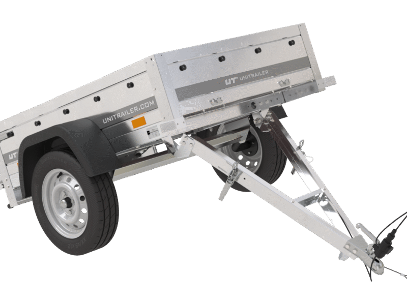 Kleiner Anhänger Garden Trailer 150 KIPP 150×106 cm 750kg-Neu