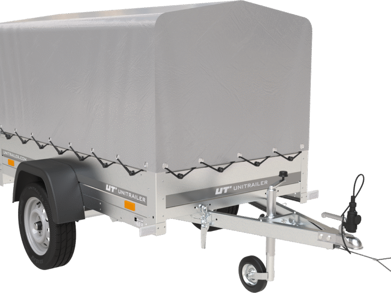 Pkw Anhänger Garden Trailer 201 KIPP mit Stützrad, Hochplane und Hochspriegel-Neu