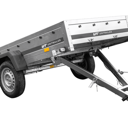 Transport Anhänger 230×125 Garden Trailer 230 KIPP Unitrailer 750 kg-Neu