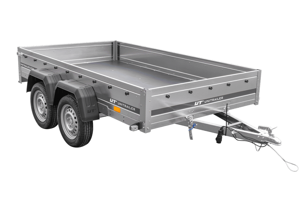Zweiachsanhänger 264×150 Unitrailer Garden Trailer 265/2 KIPP-Neu