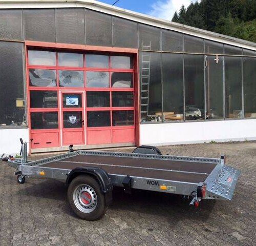 Motorradanhänger Stema WOM STS O2 15-30-17.1 absenkbar mit 100 km/h