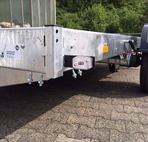 Motorradanhänger Stema WOM STS O2 15-30-17.1 absenkbar mit 100 km/h