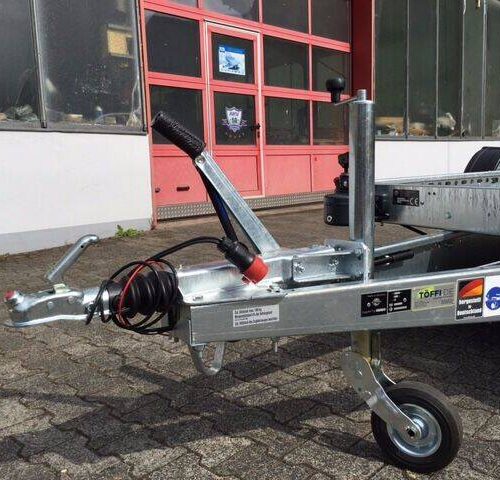 Motorradanhänger Stema WOM STS O2 15-30-17.1 absenkbar mit 100 km/h