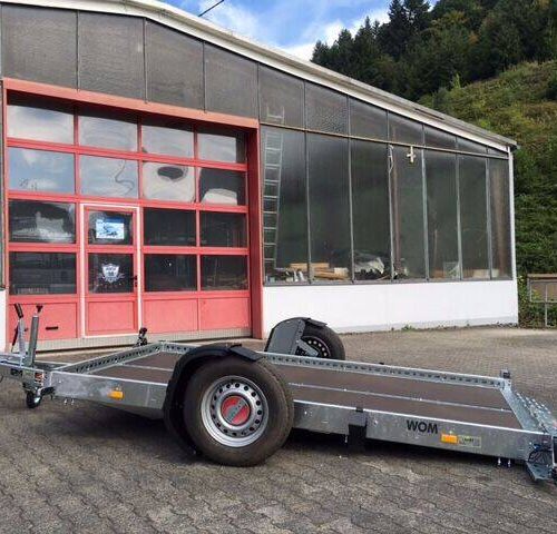 Motorradanhänger Stema WOM STS O2 15-30-17.1 absenkbar mit 100 km/h