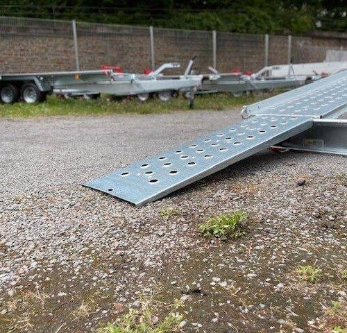 alu-auffahrrampen Autotransporter Pongratz L-AT 470 T-K 3.500kg - Kippbar! - 470x202cm