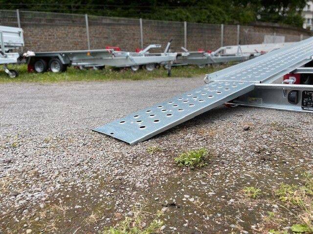 alu-auffahrrampen Autotransporter Pongratz L-AT 470 T-K 3.500kg - Kippbar! - 470x202cm