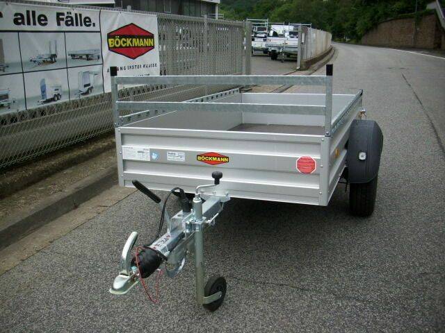 Kastenanhänger Böckmann TL-AL 2513/135 mit H-Gestell und Seitenreeling