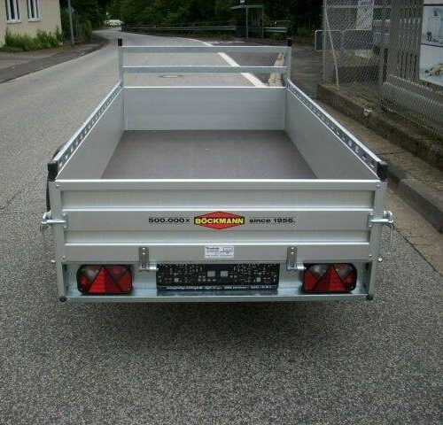 Kastenanhänger Böckmann TL-AL 2513/135 mit H-Gestell und Seitenreeling