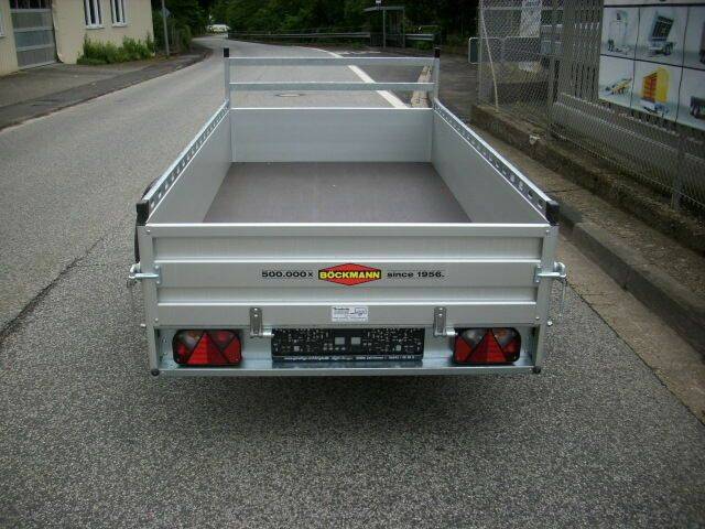 Kastenanhänger Böckmann TL-AL 2513/135 mit H-Gestell und Seitenreeling