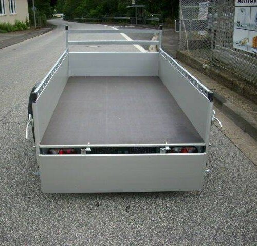 Kastenanhänger Böckmann TL-AL 2513/135 mit H-Gestell und Seitenreeling