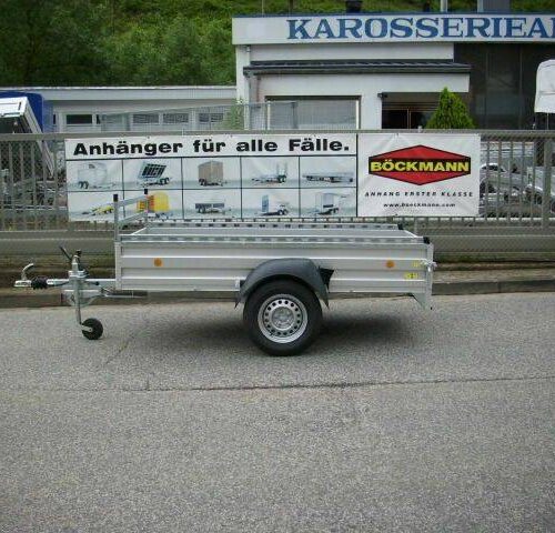 Kastenanhänger Böckmann TL-AL 2513/135 mit H-Gestell und Seitenreeling