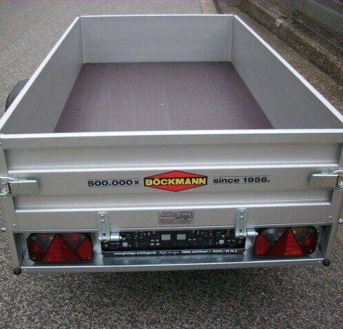 Kastenanhänger Böckmann TL-AL 2111/75 - robuster Alu Kastenanhänger