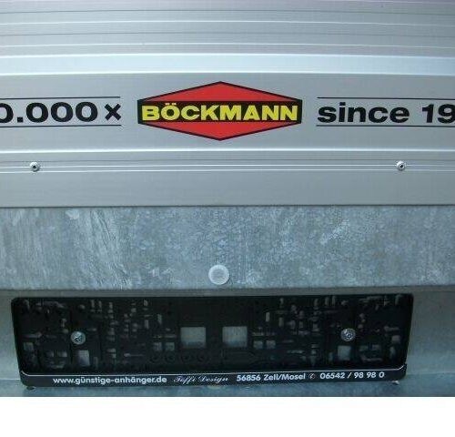 Kastenanhänger Böckmann TL-AL 2111/75 - robuster Alu Kastenanhänger