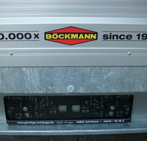 Kofferanhänger Böckmann KT 3015/27 M - 2.700kg - mit Flügeltüren