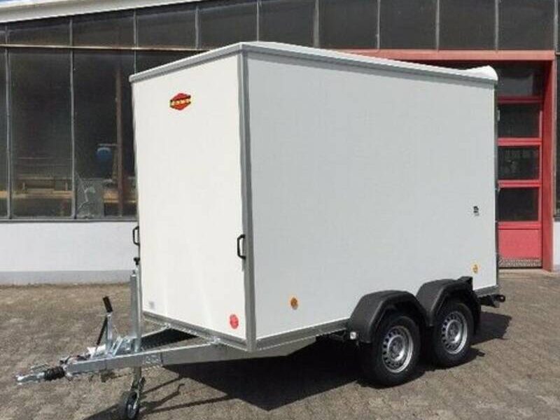 Kofferanhänger Böckmann KT 3015/20 H - 2m Innenhöhe - mit Flügeltüren