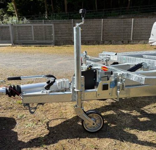 boeckmann-stuetzrad Autotransporter Böckmann AH 4321/35 - hydraulisch kippbar mit Seilwinde