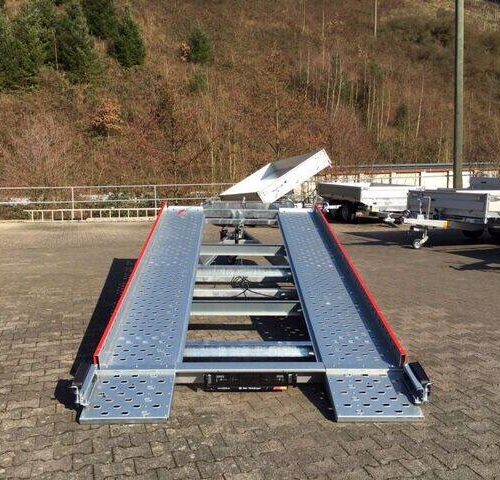 fhak-27-40-21 Autotransporter Stema FHAK 27-40-21.2 - kippbarer Autotransporter mit Seilwinde