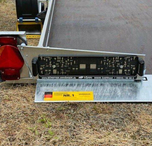 Motorradanhänger Humbaur Absenkanhänger HKT 183117 S - Motorradanhänger