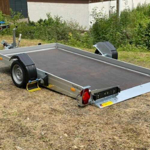 Motorradanhänger Humbaur Absenkanhänger HKT 183117 S - Motorradanhänger