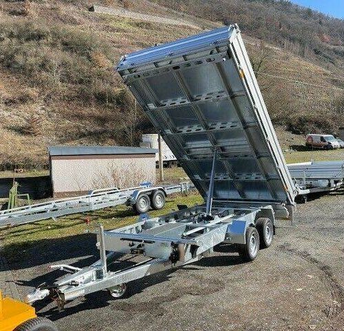 Dreiseitenkipper Humbaur HTK 3500.41 - Heavy Duty elektrisch kippbar