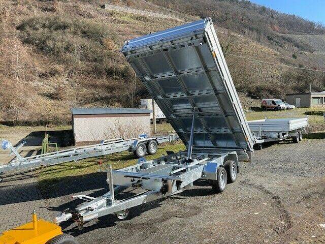 Dreiseitenkipper Humbaur HTK 3500.41 - Heavy Duty elektrisch kippbar