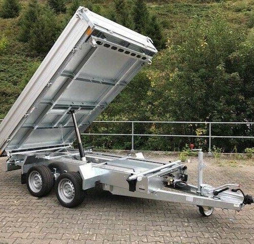 Dreiseitenkipper Humbaur HTK 3500.31 - 3.500kg elektrisch kippbar mit Nothandpumpe