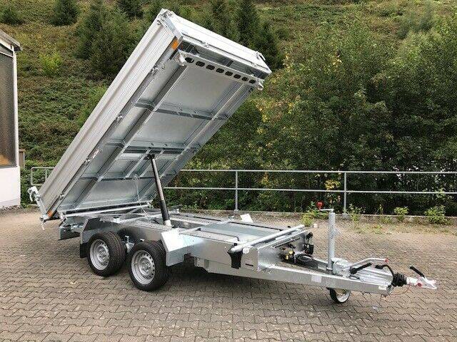 Dreiseitenkipper Humbaur HTK 3500.31 - 3.500kg elektrisch kippbar mit Nothandpumpe