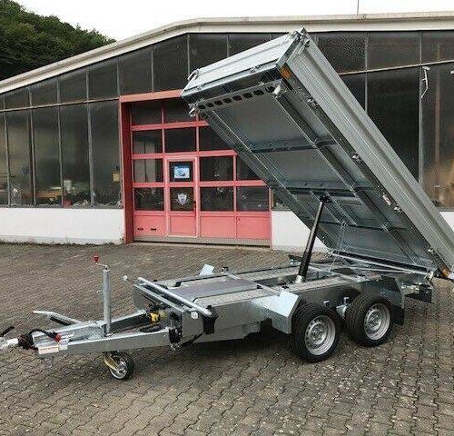 Dreiseitenkipper Humbaur HTK 3500.31 - 3.500kg elektrisch kippbar mit Nothandpumpe